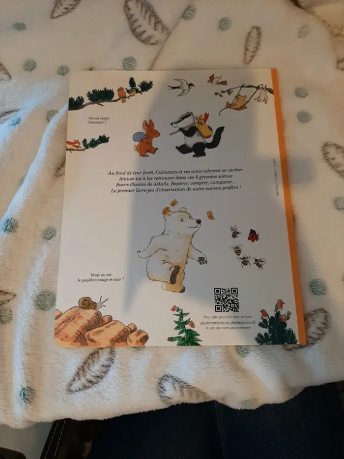 Livre calinours cherche et trouve neuf école des loisirs - photo numéro 2