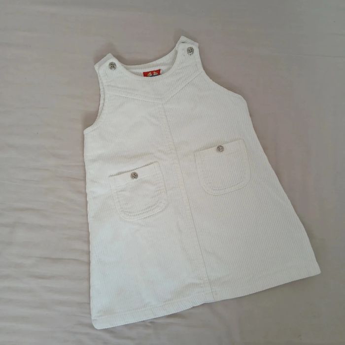 Robe velours sergent major 2 ans