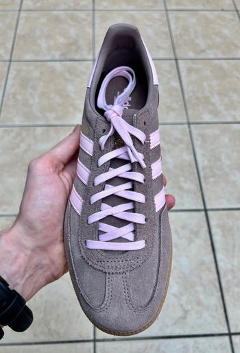 Sneakers Adidas Handball Spezial coloris Trace Brown-Clear Pink