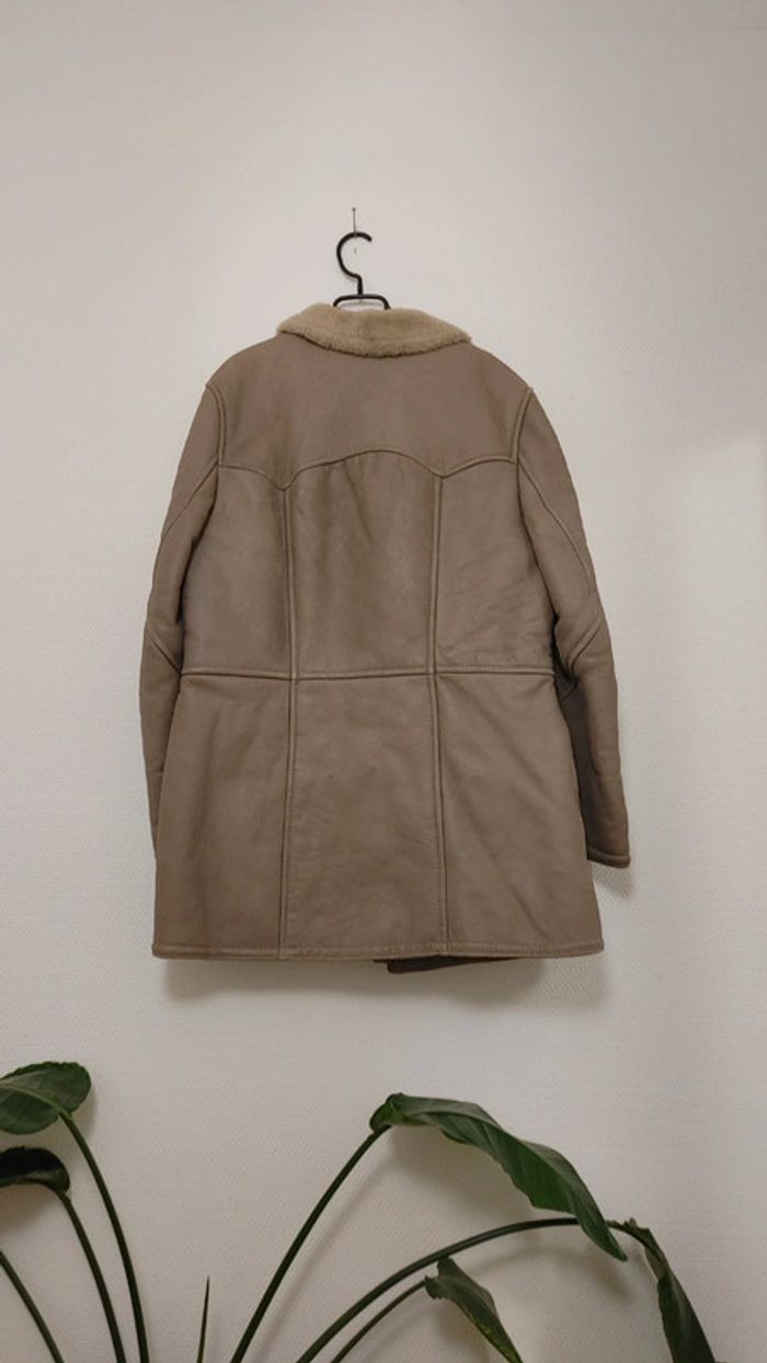 Manteau pour homme mouton retourné sheepskin Shearling - photo numéro 6