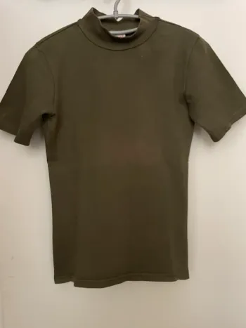 Teeshirt kaki manches courtes - La Halle