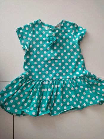 Robe à pois Grain de blé T.12 M