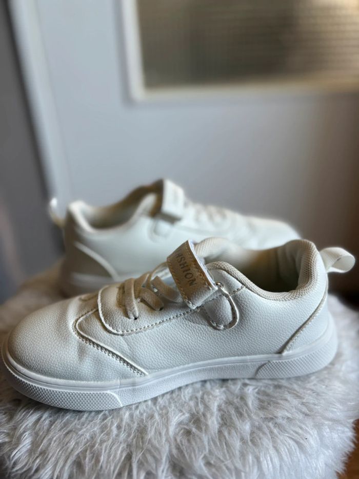 Baskets fille blanche - photo numéro 4