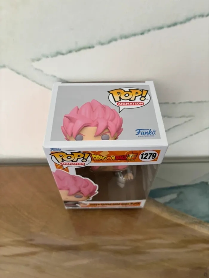 Funko pop figurine DBZ Super Saiyan rosé goku black - photo numéro 3