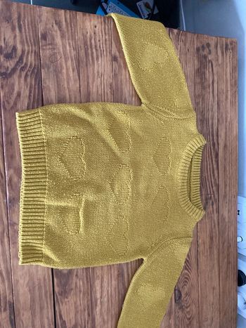 Pull jaune 4 ans
