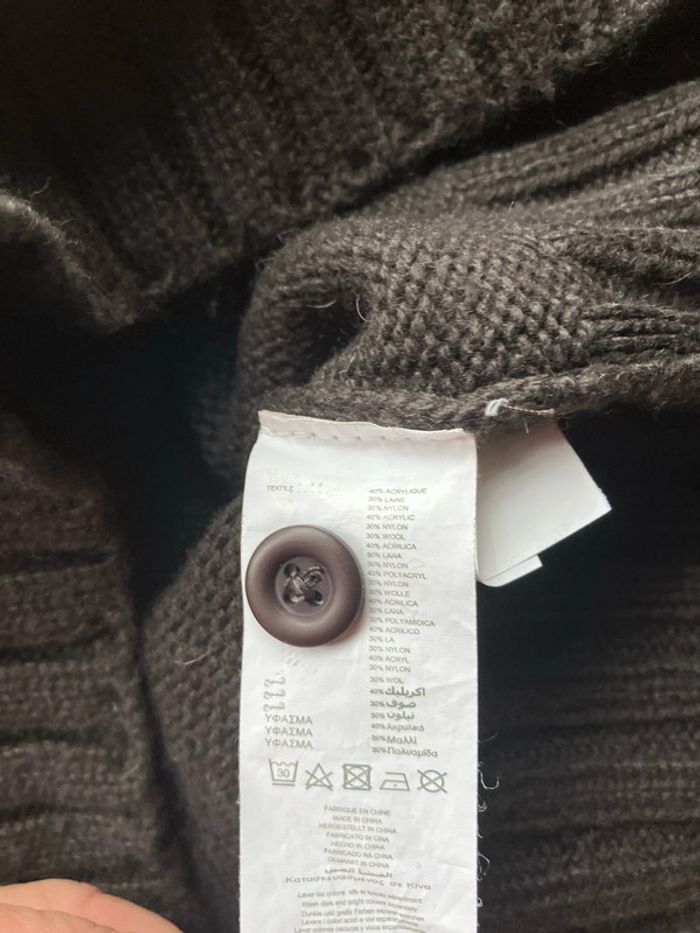 DPAM pull quasi neuf taille 12 ans marron très doux - photo numéro 7
