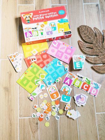 🎒Mon grand Coffret petite section + de 10 jeux progressifs marque Nathan