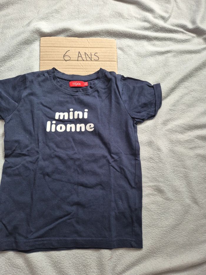 T-shirt fille 6 ans tissaia - photo numéro 3