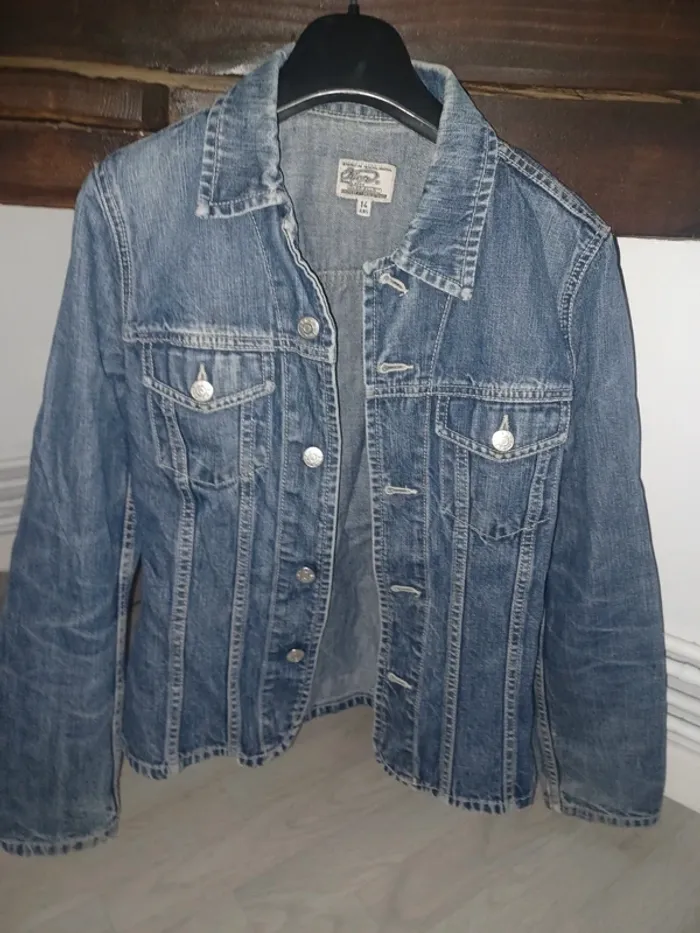 Veste en jean enfant 14 ans
