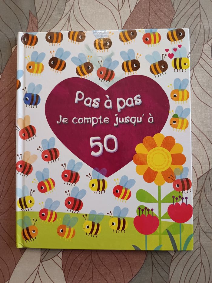 Pas à pas je compte jusqu'à 50