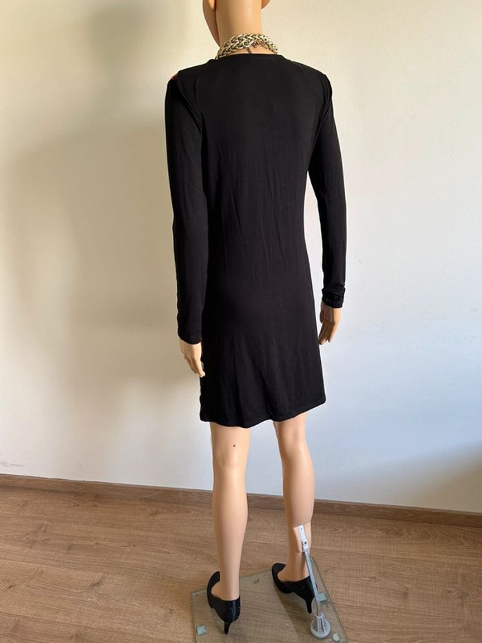 Robe noire et imprimée neuve Desigual taille S - photo numéro 10