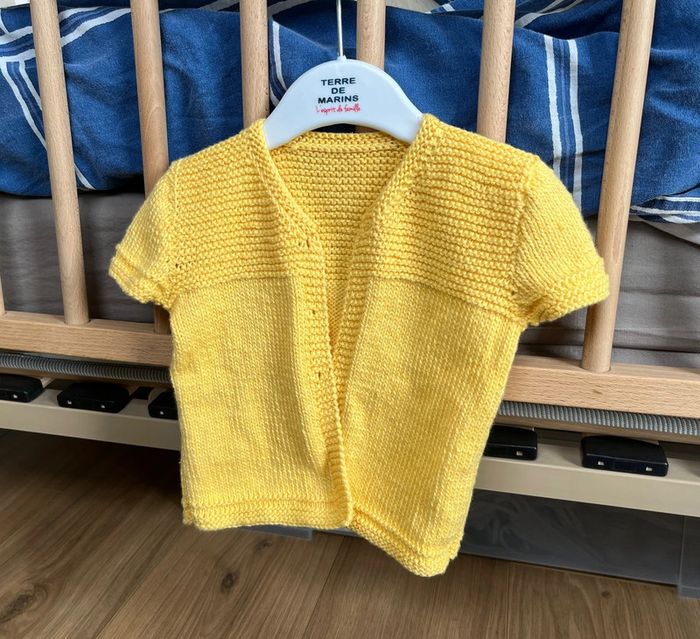 Gilet été manches courtes 3-6 mois