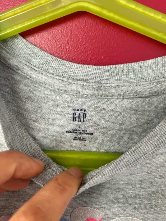T shirt fille 4 ans gap - photo numéro 3