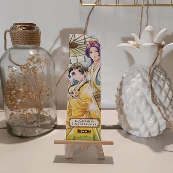 Marque pages les carnets de l'apothicaire