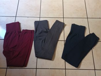 Lot de 3 leggings maintient ventre exellent