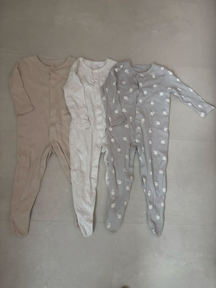 Lot de 3 pyjamas