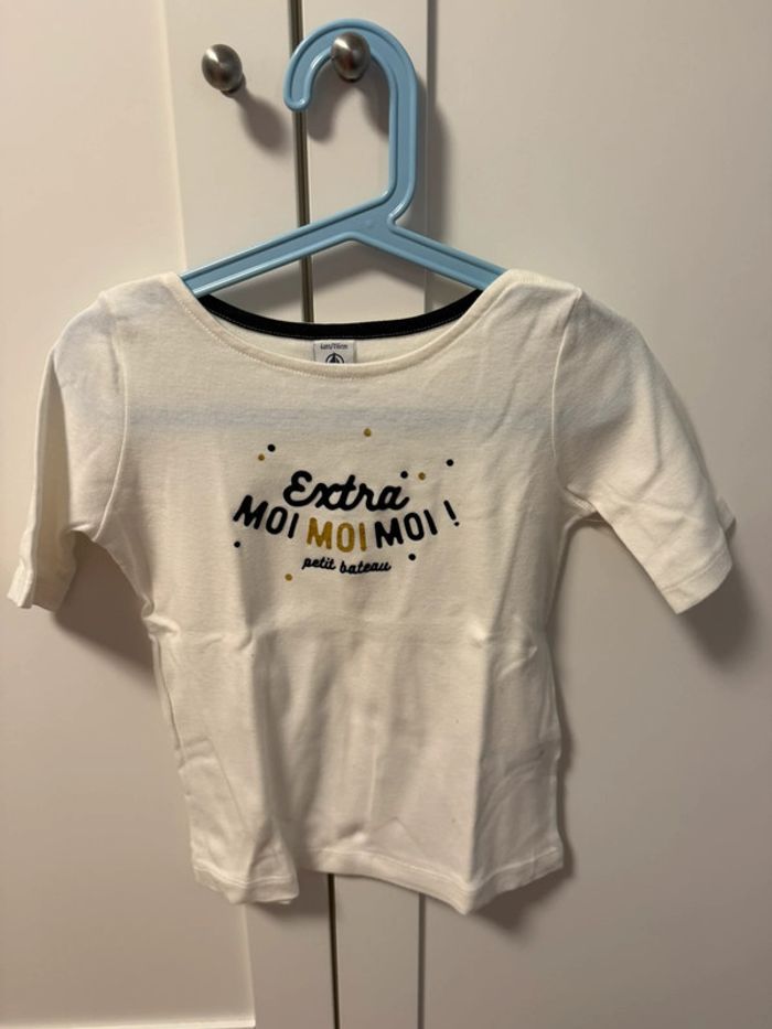 T-shirt petit bateau 6 ans
