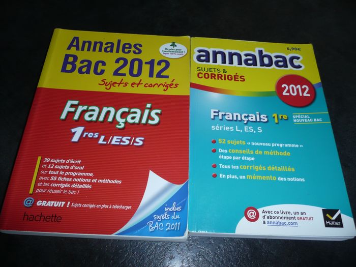 Lot de 17 annales (classe terminale) - photo numéro 8