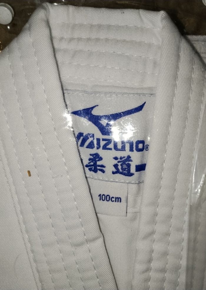 Kimono mizuno shiro 2 taille 100 cms mixte - photo numéro 4