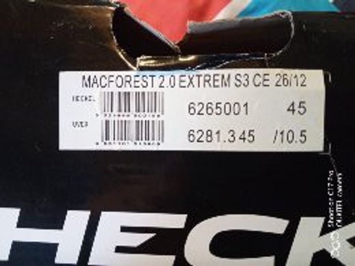 Chaussures  de  sécurité Heckel  neuf - photo numéro 5