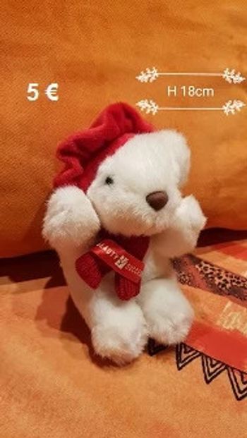 Peluche Beauty H 18cm neuve