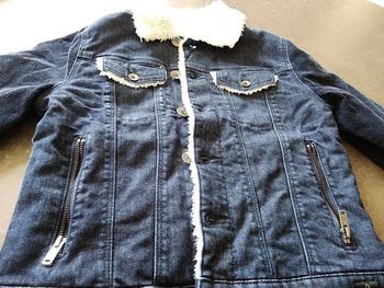 Veste en jean brut et velours XS ikks