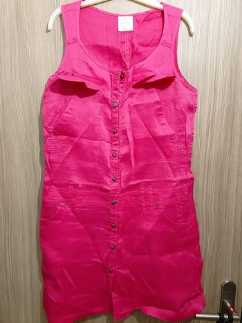 Tunique chemise boutons