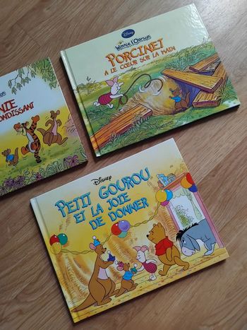 Lot 3 livres 📚 Disney winnie l'ourson