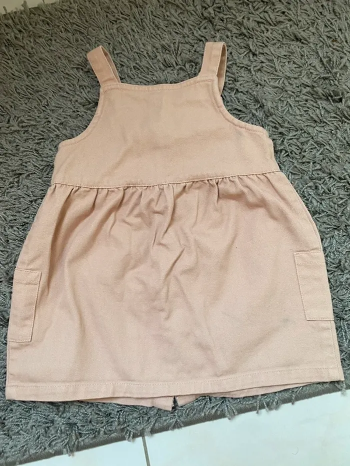 Robe rose fille jean Minnie Disney 24m - photo numéro 2