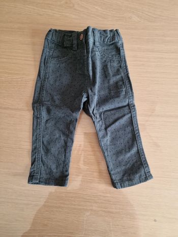 Jean gris kiabi 74cm