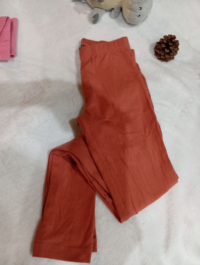 Legging couleur cuivre
