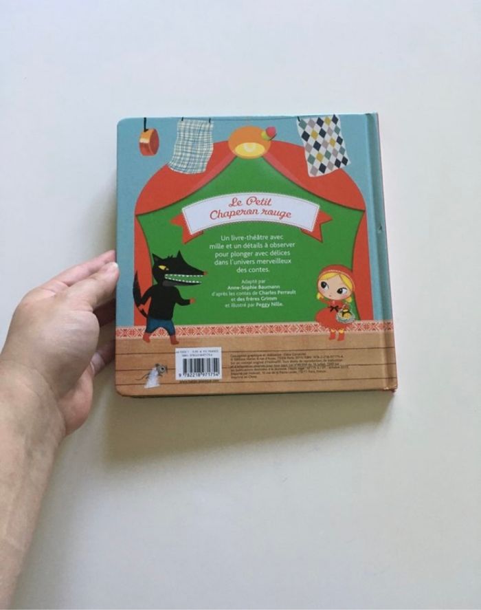 Livre TRÈS BON ÉTAT Le petit chaperon rouge avec pages mobiles, en relief - photo numéro 8