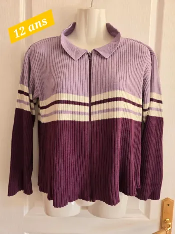 Gilet 12 ans a réparer