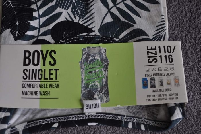 Débardeur 110/116 garçon - photo numéro 2