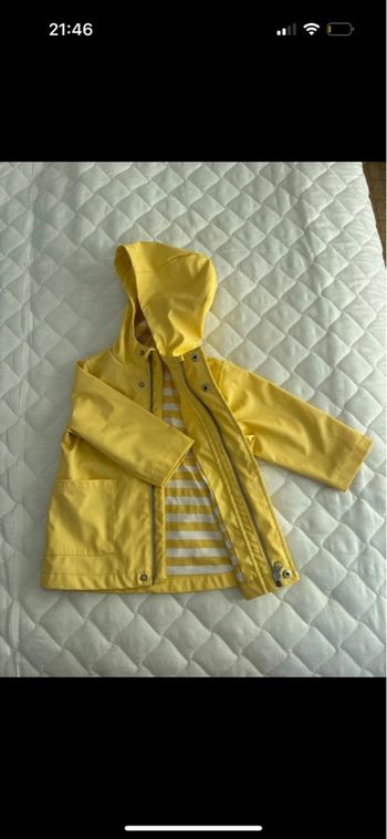 Veste de pluie 18 mois