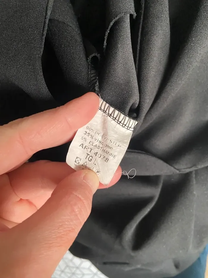 Combinaison pantalon cape soirée L - photo numéro 5