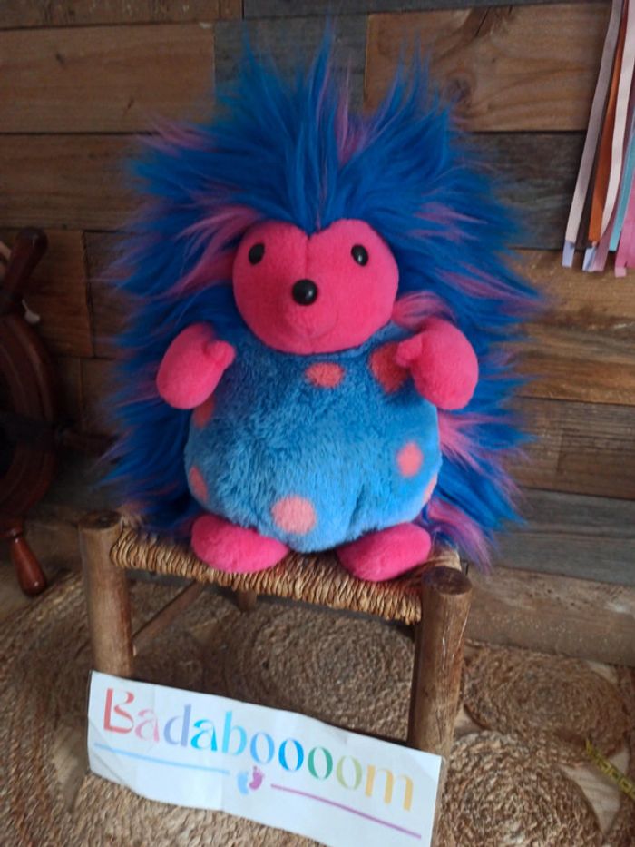 Peluche hérisson Ajena vintage tbe - photo numéro 2