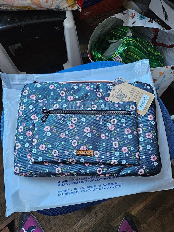 Housse ordinateur portable cabaia modèle sandton - photo numéro 3