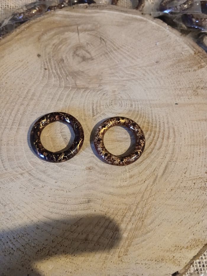 Lot de 22 cercle rondelles percée accessoires bijoux ou autre - photo numéro 4