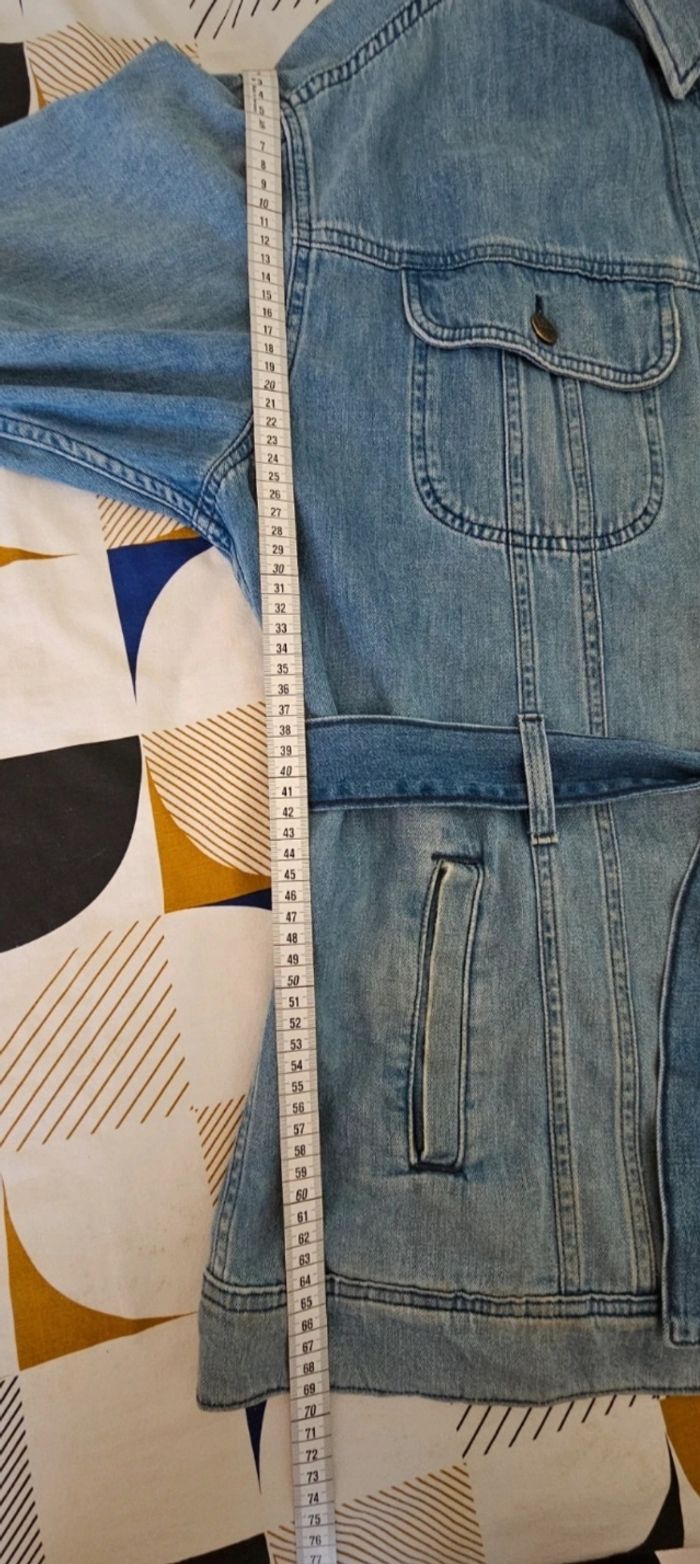 Veste en jean avec ceinture 💙 - photo numéro 5