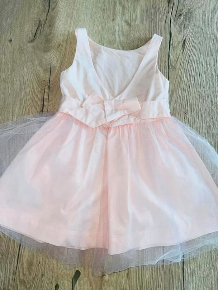 Robe rose poudré tulles vertbaudet 3 ans - photo numéro 3