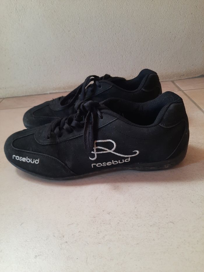 Baskets noires femme