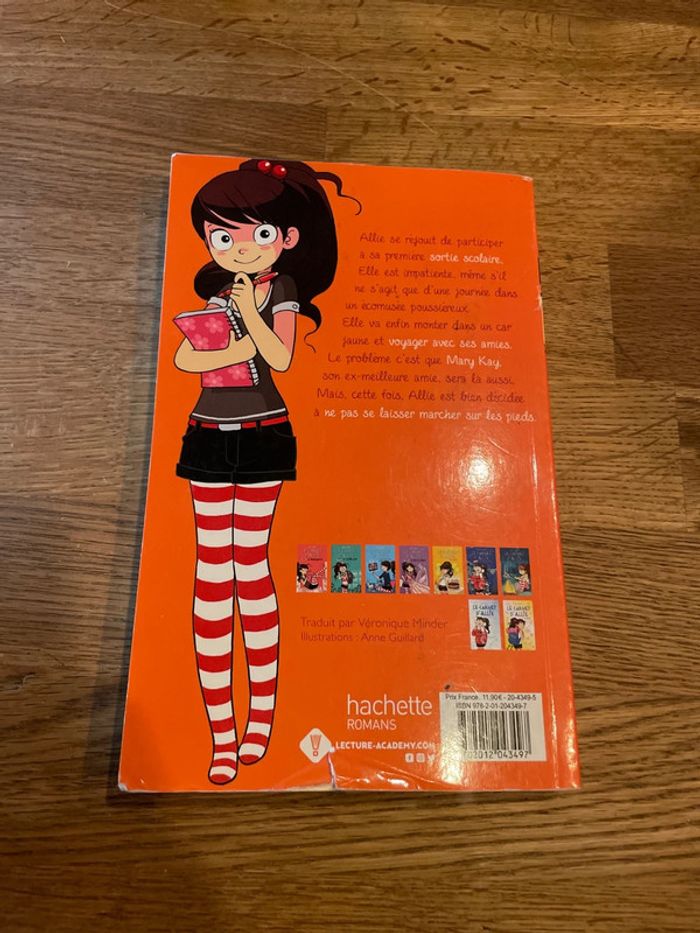 Livre Le carnet d’Allie La sortie - photo numéro 3