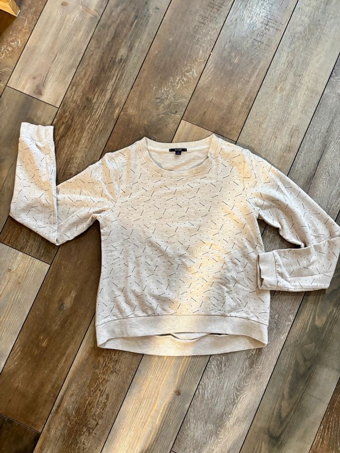 Sweat court imprimé