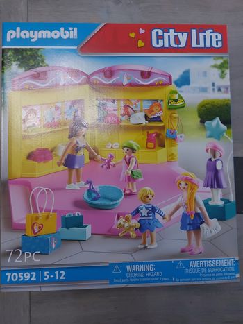 Playmobil 70592 boutique de mode pour enfants