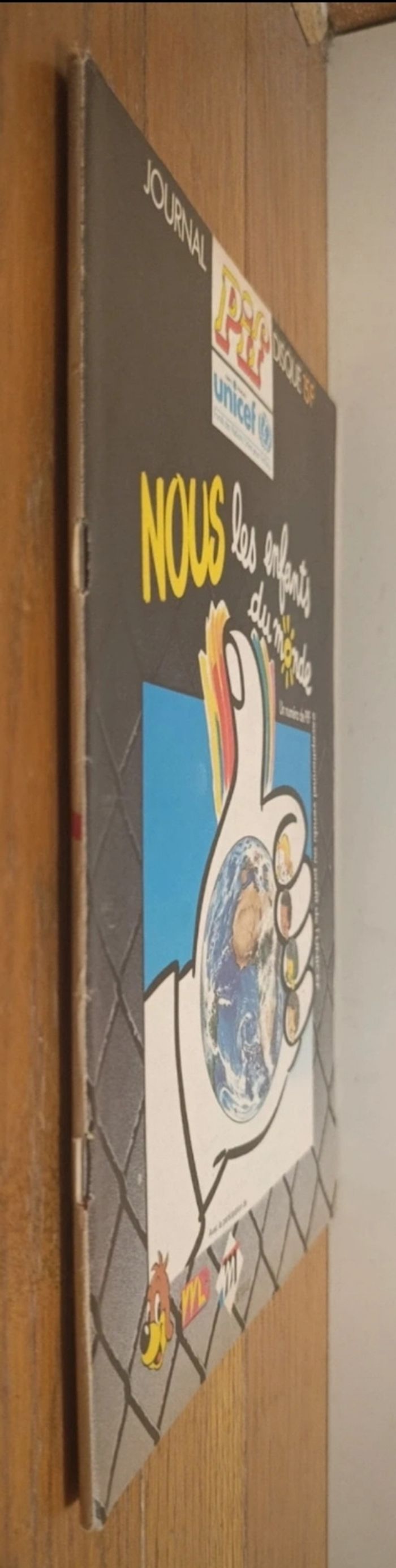 Ancien magazine Pif numéro spécial Unicef N°1077 1990 vintage - photo numéro 10