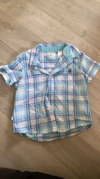 Chemise été garçon 6 mois