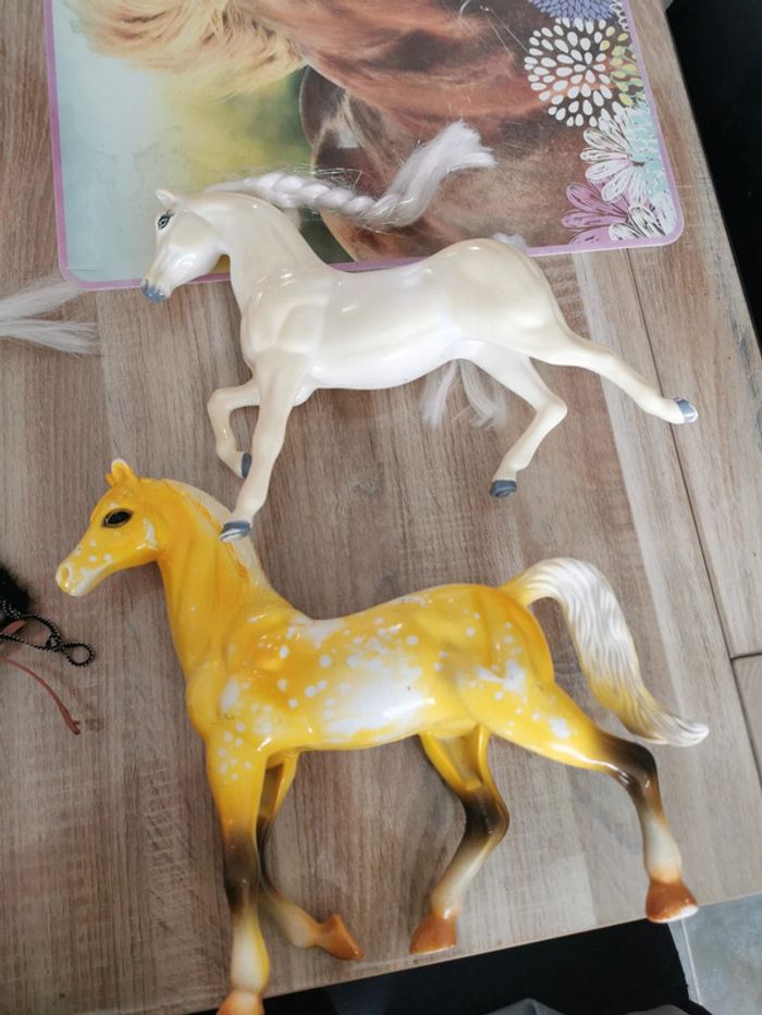 Lot jouet chevaux - photo numéro 10