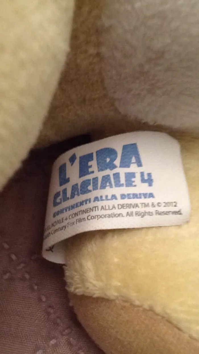Peluche "L'âge de glace" - photo numéro 3