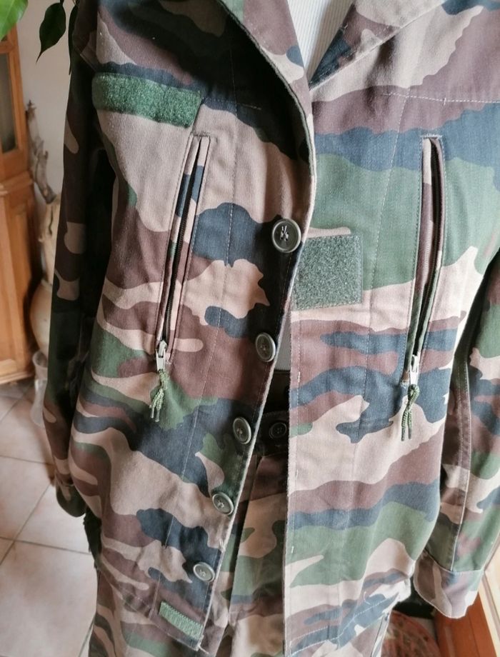 Ensemble militaire veste et pantalon parfait état T38 - photo numéro 2